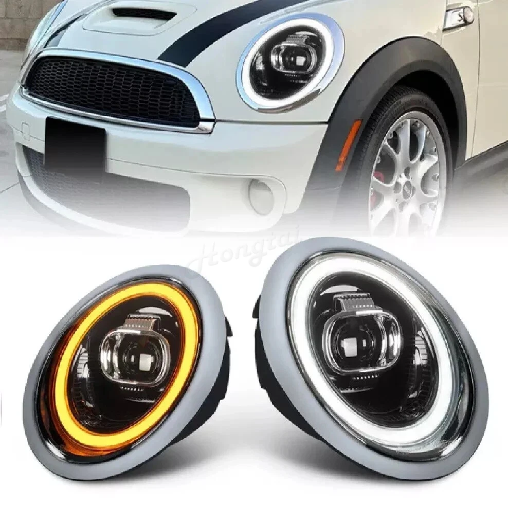 Светодиодные фары в сборе для 2007-2008-2009-2010-2013 Mini Cooper R56/R57/R58/R59, указатели поворота, дневные ходовые огни, фары
Светодиодные фары в сборе для 2007-2008-2009-2010-2013 Mini Cooper R56/R57/R58/R59, указатели поворота, дневные ходовые огни, фары
