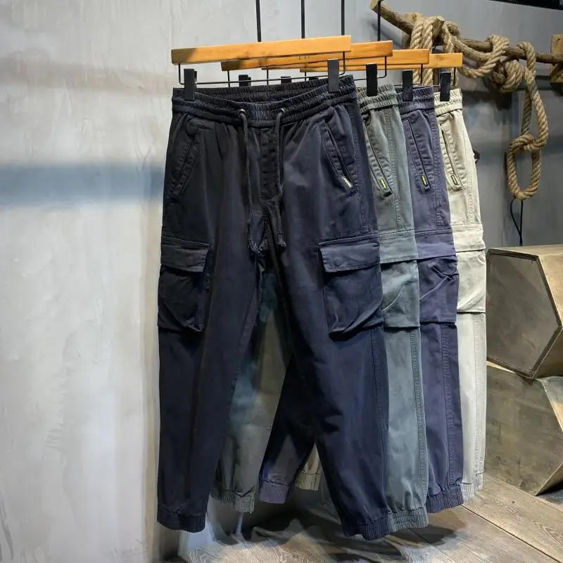 Брюки для спецодежды в стиле ретро, свободные брюки, американские повседневные брюки, мужские осенне-зимние весенние шаровары с манжетами, облегающие молодежные брюки из смеси хлопка
Брюки для спецодежды в стиле ретро, свободные брюки, американские повседневные брюки, мужские осенне-зимние весенние шаровары с манжетами, облегающие молодежные брюки из смеси хлопка