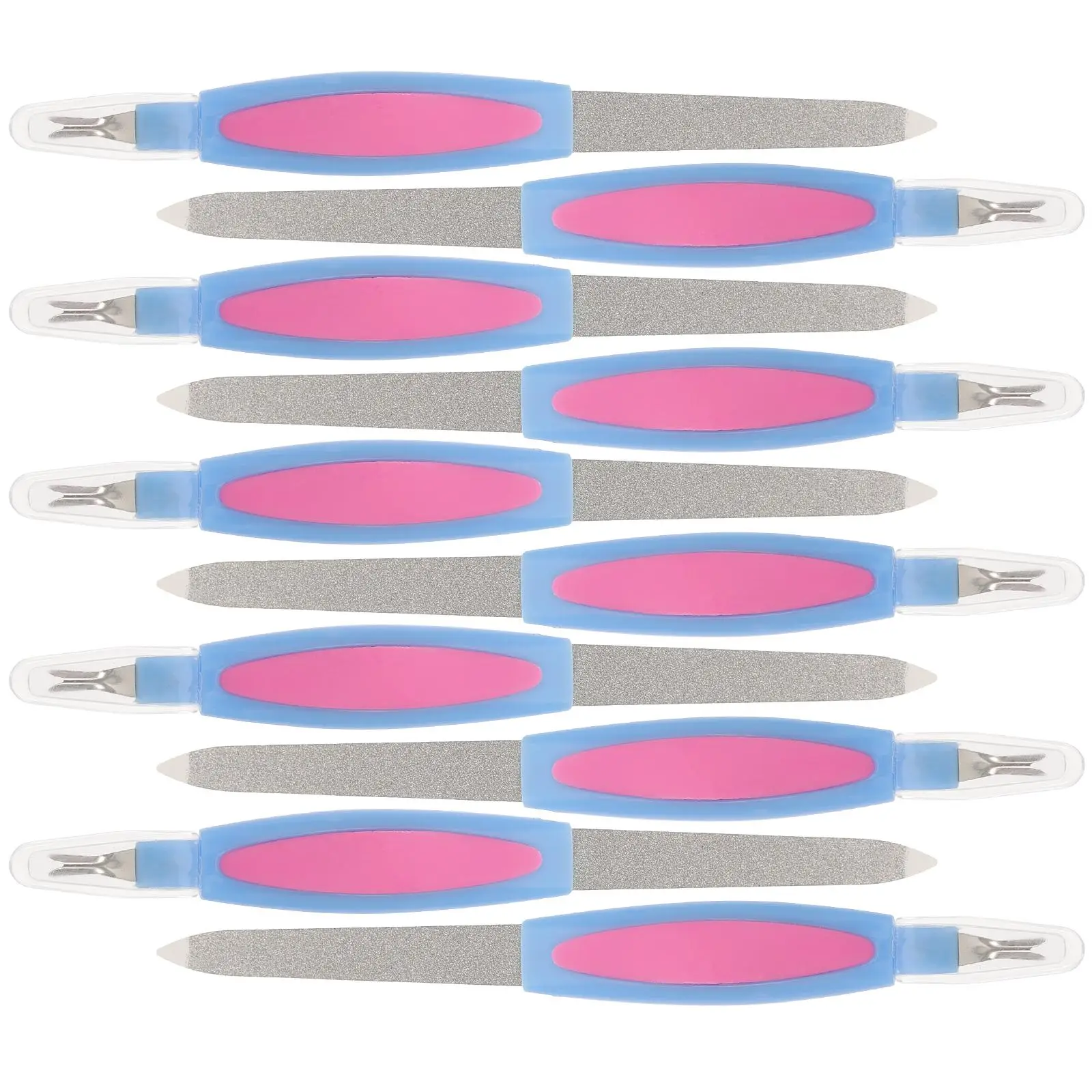 10 Pcs Double Head Stainless Steel Nail File Miss Tools Accessories Fingernail Files for Men
10 Pcs Double Head Stainless Steel Nail File Miss Tools Accessories Fingernail Files for Men
