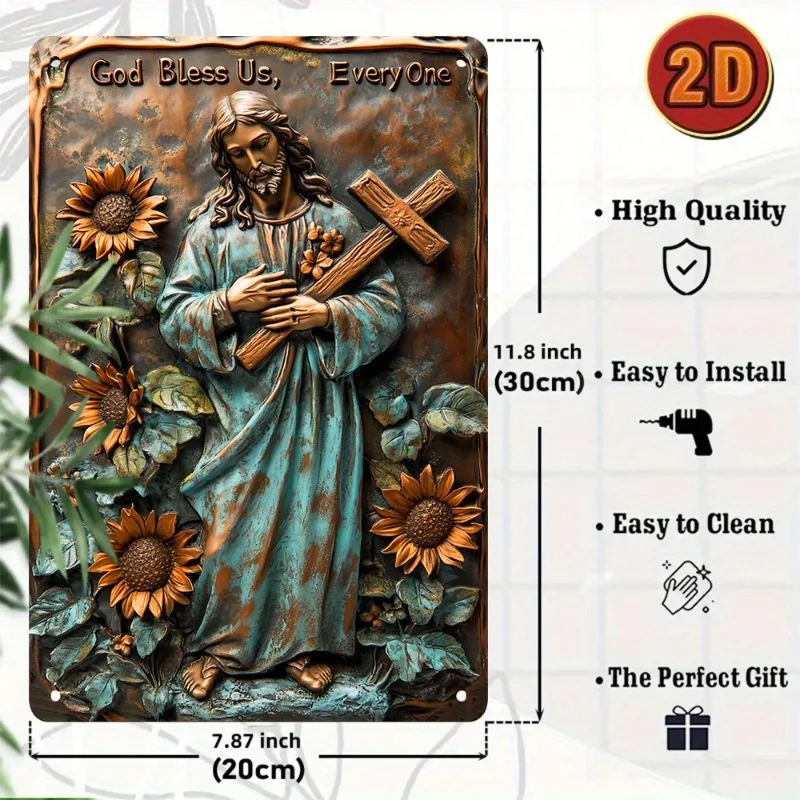 Vintage Metal Sign, Humorous Wall Art for Home, Bar, Cafe Decor | Perfect Gift for Friends, Church Catholic Holiday Gift
Vintage Metal Sign, Humorous Wall Art for Home, Bar, Cafe Decor | Perfect Gift for Friends, Church Catholic Holiday Gift