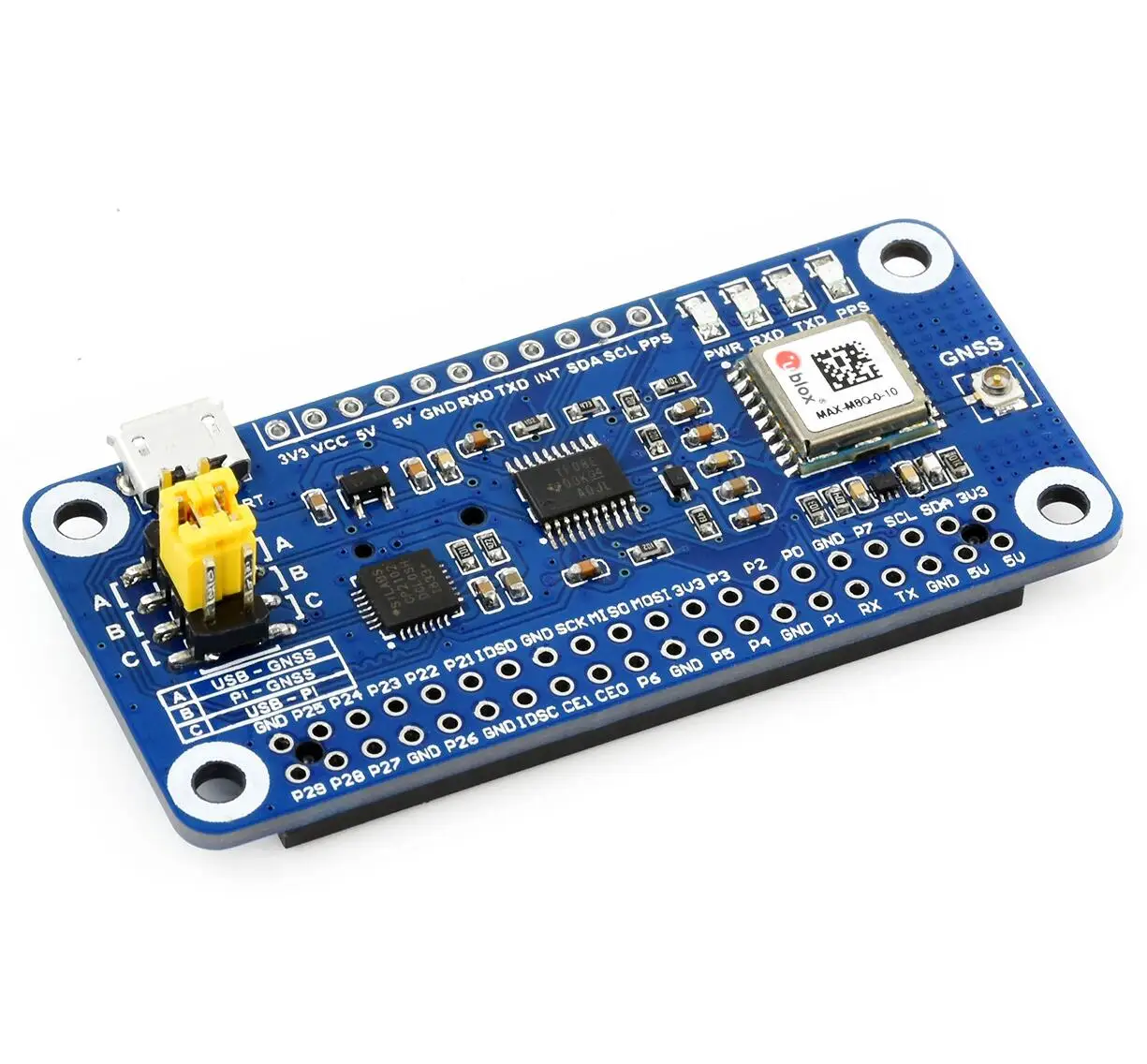Waveshare MAX-M8Q GNSS HAT GPS Beidou Galileo GLONASS Multi Constellation Receiver Support for Raspberry Pi
Waveshare MAX-M8Q GNSS HAT GPS Beidou Galileo GLONASS Multi Constellation Receiver Support for Raspberry Pi