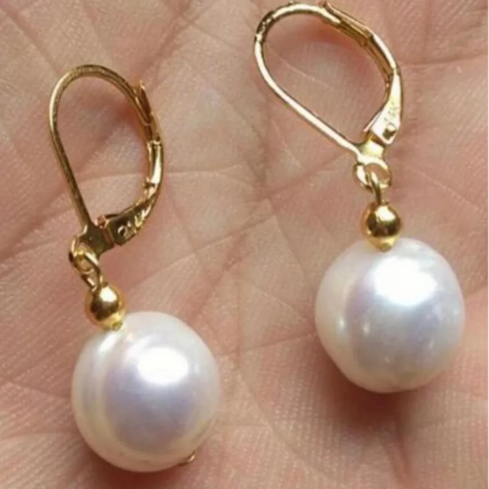 Hand made 10-11mm white color freshwater pearl drop earrings 2pairs/lot fashion jewelry
Hand made 10-11mm white color freshwater pearl drop earrings 2pairs/lot fashion jewelry
