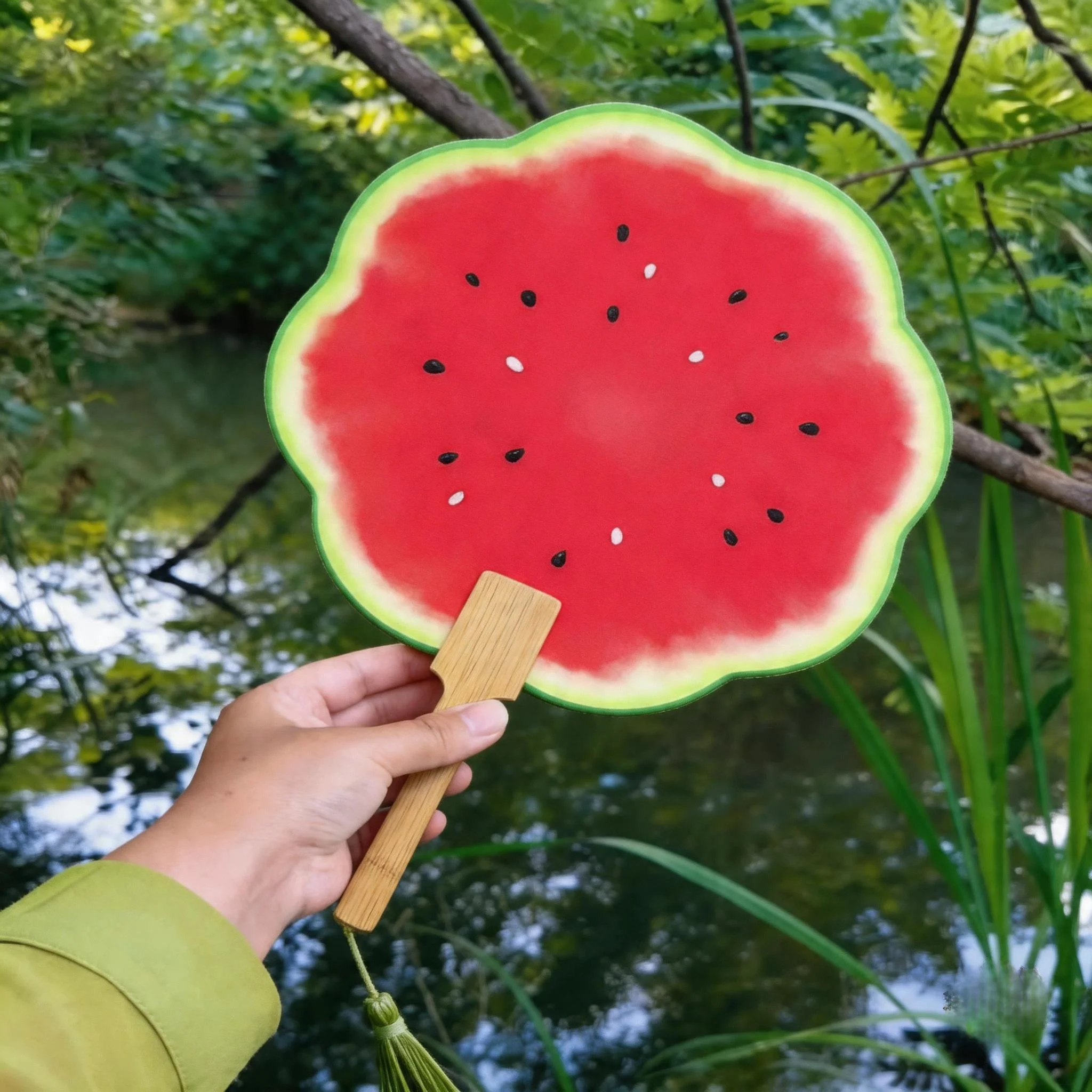 Portable Fan Cute High Aesthetic Value Handheld Fan Creative Watermelon Design Ideal for Summer Lightweight Easy to Carry
Portable Fan Cute High Aesthetic Value Handheld Fan Creative Watermelon Design Ideal for Summer Lightweight Easy to Carry