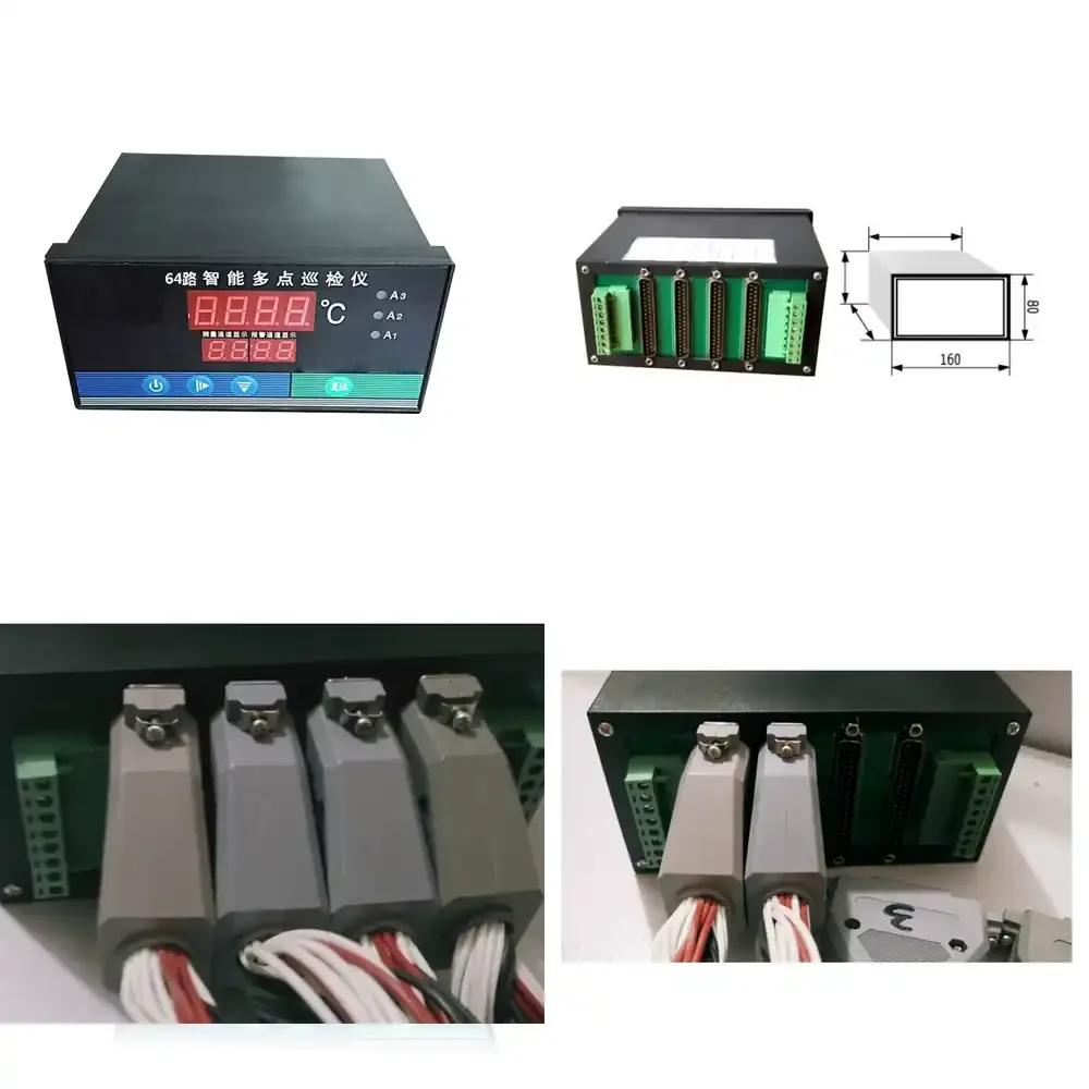 TDS64 Intelligent Multi-point Inspection Instrument, Temperature Display and Control Instrument, Multi-channel Detection
TDS64 Intelligent Multi-point Inspection Instrument, Temperature Display and Control Instrument, Multi-channel Detection