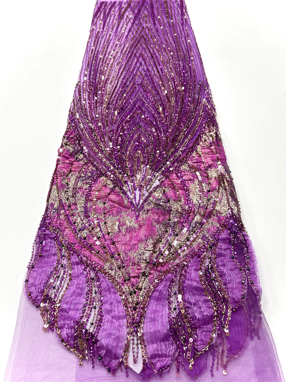 French Mesh Beads Embroidery Sequins Lace Fabric African Nigerian Beaded Tulle Lace Fabrics For Wedding Dresses Women
French Mesh Beads Embroidery Sequins Lace Fabric African Nigerian Beaded Tulle Lace Fabrics For Wedding Dresses Women