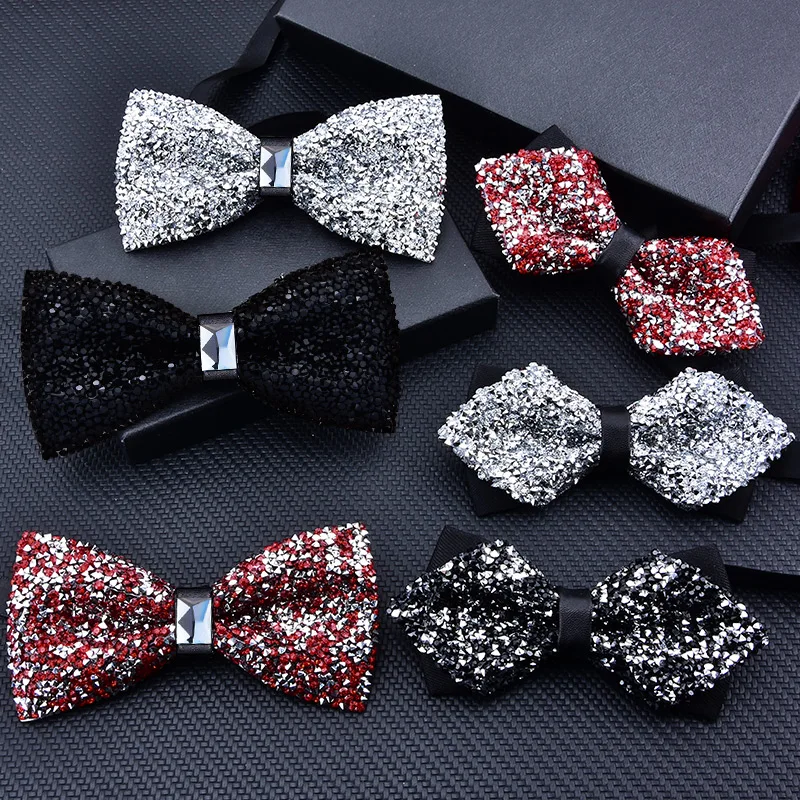 1 Piece Men's Glitter Rhinestone Bow Tie Shiny Full Rhinestone Bow Banquet Party Wedding Stage Event Gold Silver
1 Piece Men's Glitter Rhinestone Bow Tie Shiny Full Rhinestone Bow Banquet Party Wedding Stage Event Gold Silver