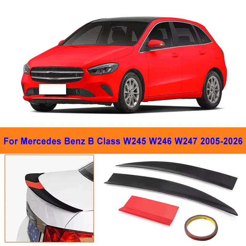 For Mercedes Benz B Class W245 W246 W247 2005-2026 3-Section ABS Rear Trunk Spoiler 115-125cm Adjustable Sports Decor Top Wing
For Mercedes Benz B Class W245 W246 W247 2005-2026 3-Section ABS Rear Trunk Spoiler 115-125cm Adjustable Sports Decor Top Wing