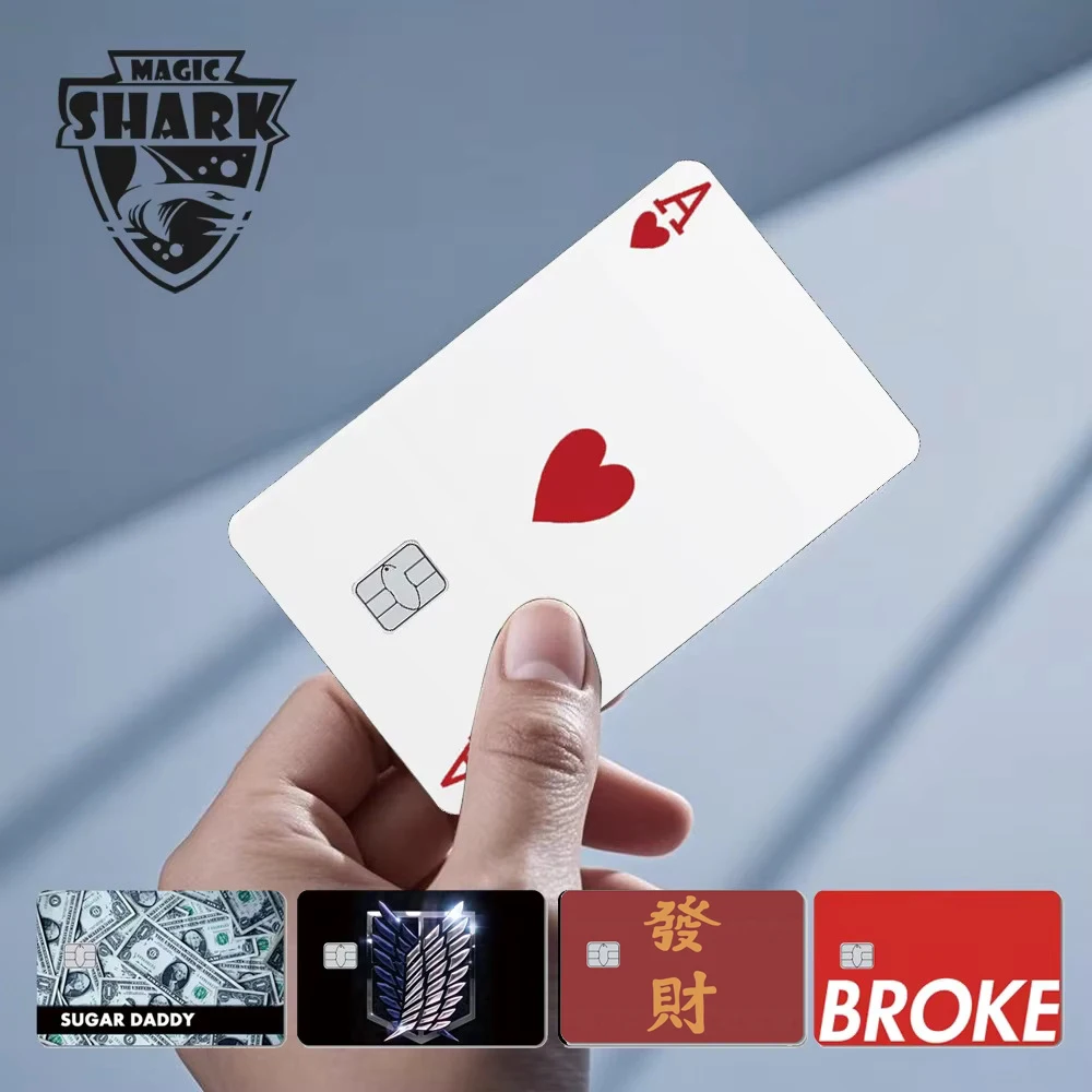 Magic Shark Sugar Daddy Meme Poke Money Funny Sticker Cover Skin Protective for Small Large Chip Credit Debit Card
Magic Shark Sugar Daddy Meme Poke Money Funny Sticker Cover Skin Protective for Small Large Chip Credit Debit Card