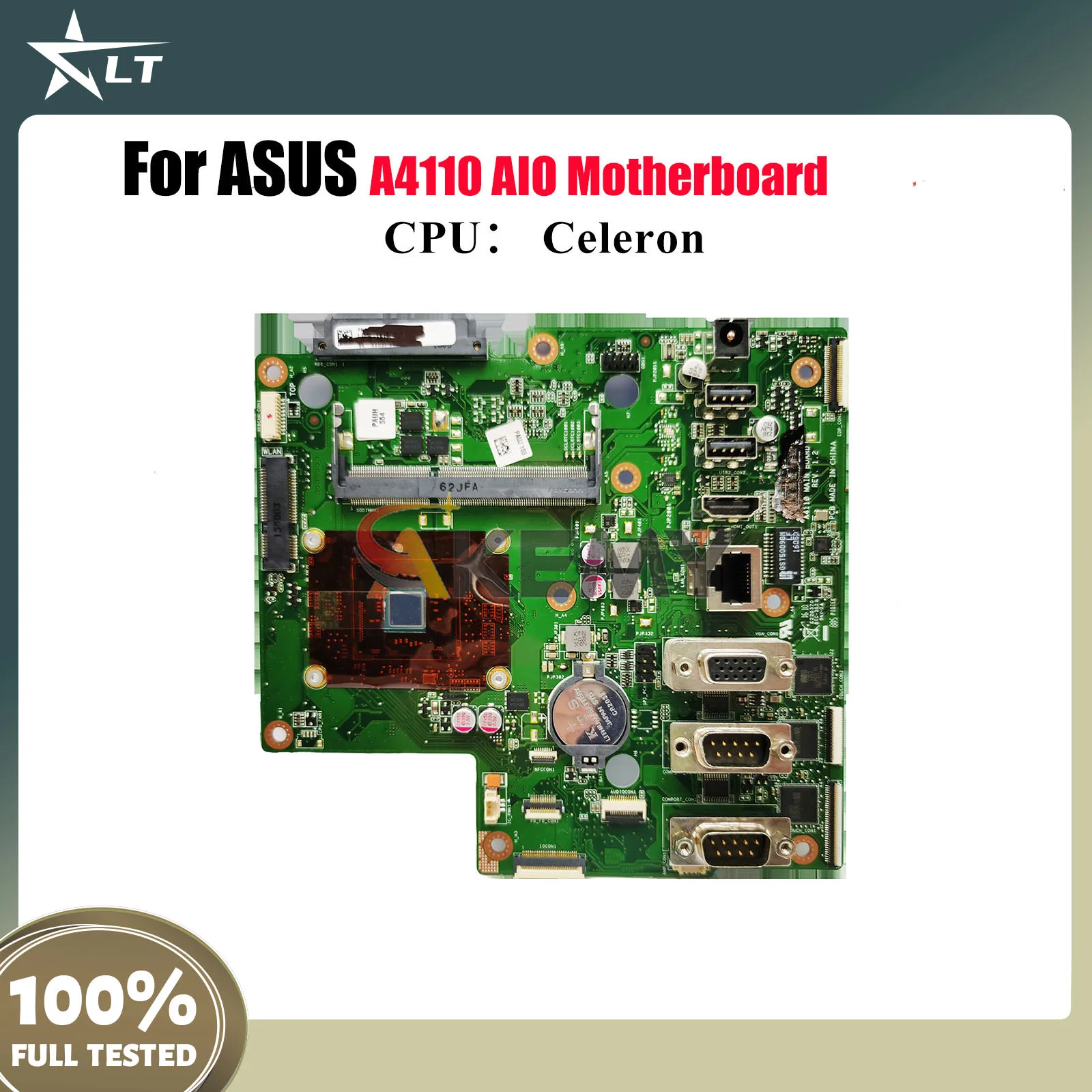 A4110 Laptop Motherboard For ASUS AIO PRO A4110 Mainboard With Celeron CPU 100% tests OK fast shipping High quality
A4110 Laptop Motherboard For ASUS AIO PRO A4110 Mainboard With Celeron CPU 100% tests OK fast shipping High quality