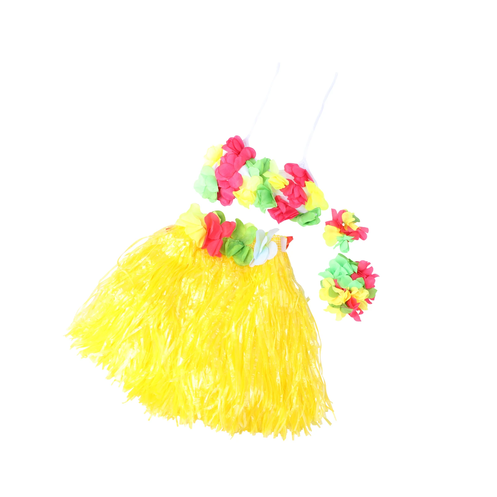 5 Pcs Dance Costume Skirts Accessories Dancer Party Colorful Grass Skirt Set Elastic Waistband Flower
5 Pcs Dance Costume Skirts Accessories Dancer Party Colorful Grass Skirt Set Elastic Waistband Flower