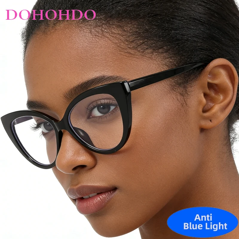 Vintage Trendy TR90 Cat Eye Anti-Blue Light Glasses Women Men New Luxury Brand Designer Computer Eye Protection Eyewear Lentes
Vintage Trendy TR90 Cat Eye Anti-Blue Light Glasses Women Men New Luxury Brand Designer Computer Eye Protection Eyewear Lentes