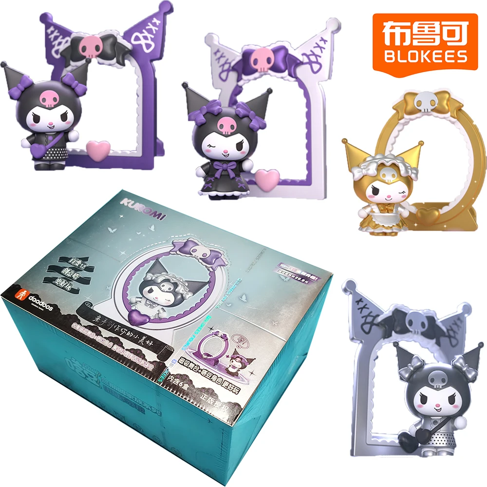 Original BLOKEES Sanrio Daadoos Mini Blind Box Collection Children's Favorite Anime Cartoon IP Kuromi Cute Trendy Model Toys
Original BLOKEES Sanrio Daadoos Mini Blind Box Collection Children's Favorite Anime Cartoon IP Kuromi Cute Trendy Model Toys
