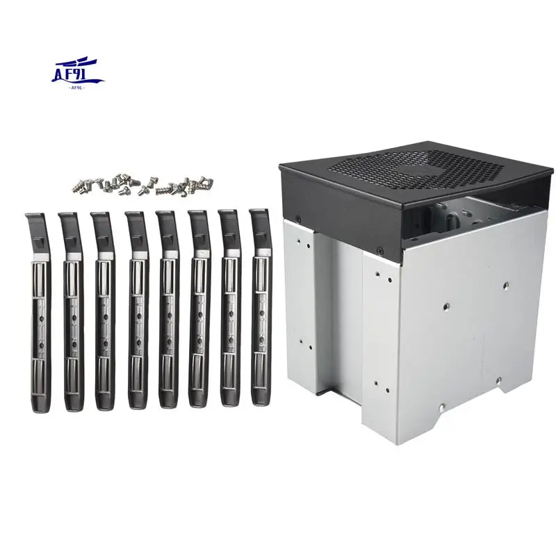 AF91-4-Bay Large Capacity HDD Hard Drive Cage Rack 5 Inch 3 X Optical Drive Bays To 3.5 Inch SAS SATA Hard Drive Tray Caddy
AF91-4-Bay Large Capacity HDD Hard Drive Cage Rack 5 Inch 3 X Optical Drive Bays To 3.5 Inch SAS SATA Hard Drive Tray Caddy