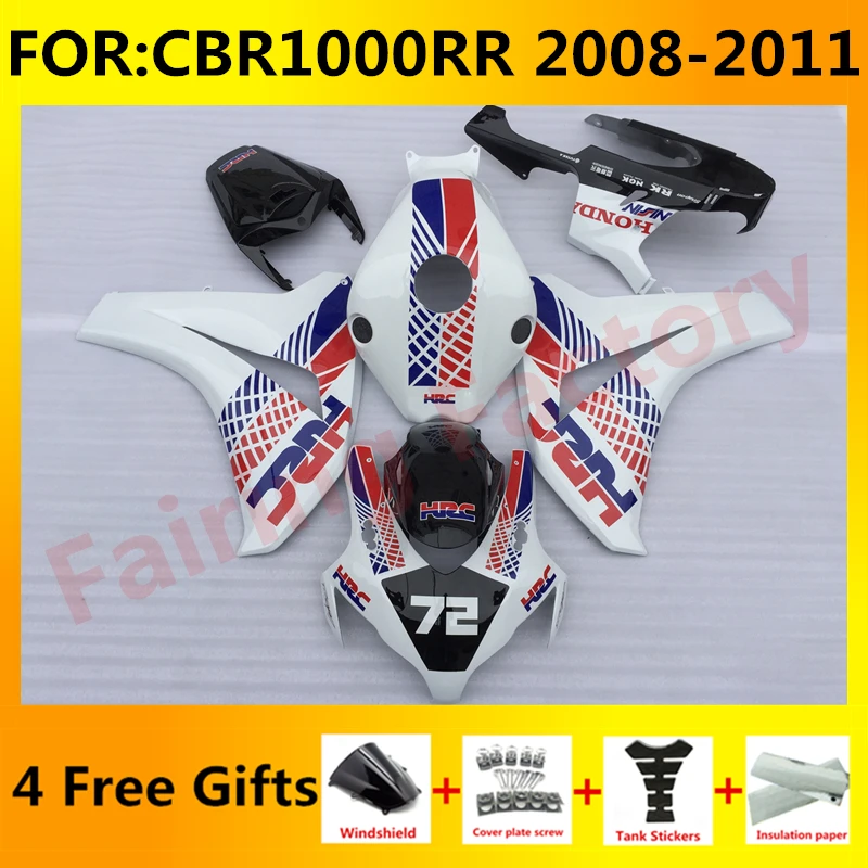 Новый комплект обтекателей для мотоцикла Abs подходит для CBR1000RR CBR1000 06 07 CBR 1000RR 2006 2007 полный обтекатель для кузова белый
Новый комплект обтекателей для мотоцикла Abs подходит для CBR1000RR CBR1000 06 07 CBR 1000RR 2006 2007 полный обтекатель для кузова белый