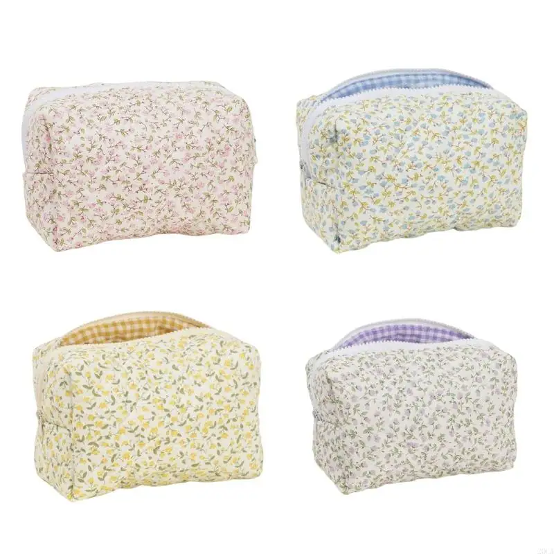 Stylish Flower Pattern Cotton Makeup Pouches Elegant Soft Beauty Case for Women 20CA
Stylish Flower Pattern Cotton Makeup Pouches Elegant Soft Beauty Case for Women 20CA