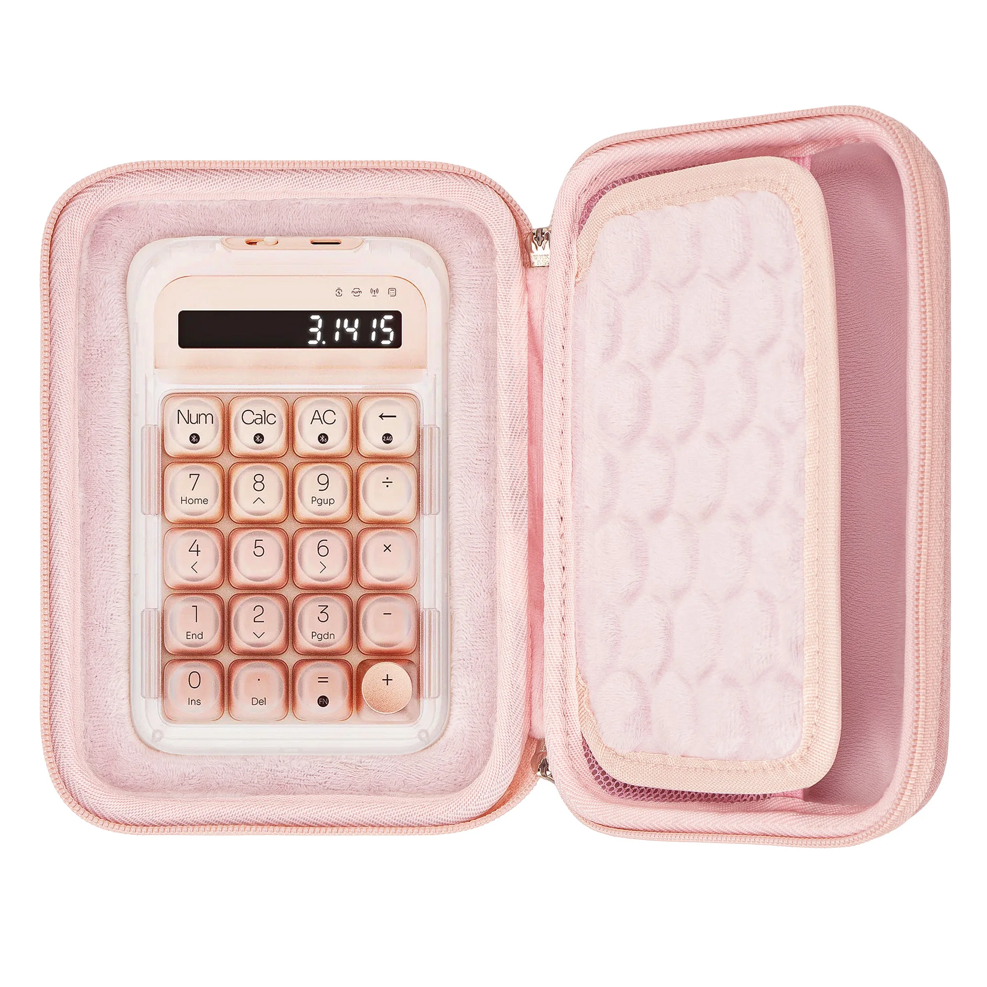 Geekria Numeric Keypad Case, Compatible with LOFREE Foundation Numpad/Lipstick-Style, Portable Number Pad Carrying Bag (Pink)
Geekria Numeric Keypad Case, Compatible with LOFREE Foundation Numpad/Lipstick-Style, Portable Number Pad Carrying Bag (Pink)