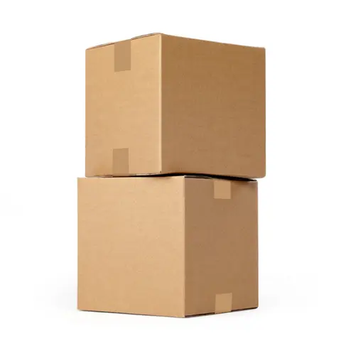 100 Corrugated Paper Boxes 4x4x4"(10*10*10cm)Yellow
