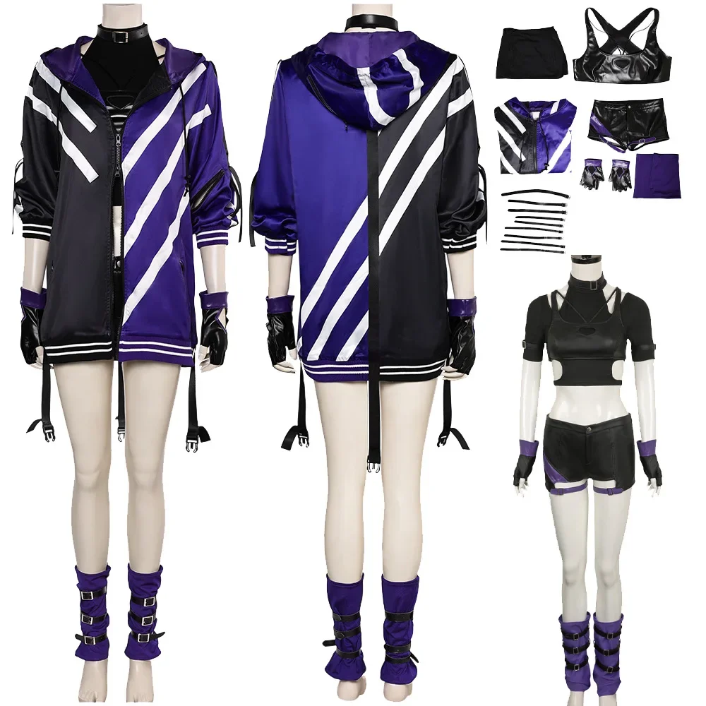 Reina Cosplay Costume Game Tekken 8 Vest Coat Pants for Women Adult Outfits Halloween Carnival Party Role Play Disguise Suit
Reina Cosplay Costume Game Tekken 8 Vest Coat Pants for Women Adult Outfits Halloween Carnival Party Role Play Disguise Suit