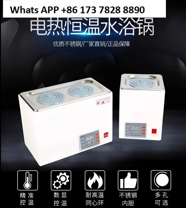 Водяная баня с цифровым дисплеем постоянной температуры, резервуар для воды/раковина с постоянной температурой, лабораторная 2 отверстия, четыре отверстия, шесть отверстий
Водяная баня с цифровым дисплеем постоянной температуры, резервуар для воды/раковина с постоянной температурой, лабораторная 2 отверстия, четыре отверстия, шесть отверстий