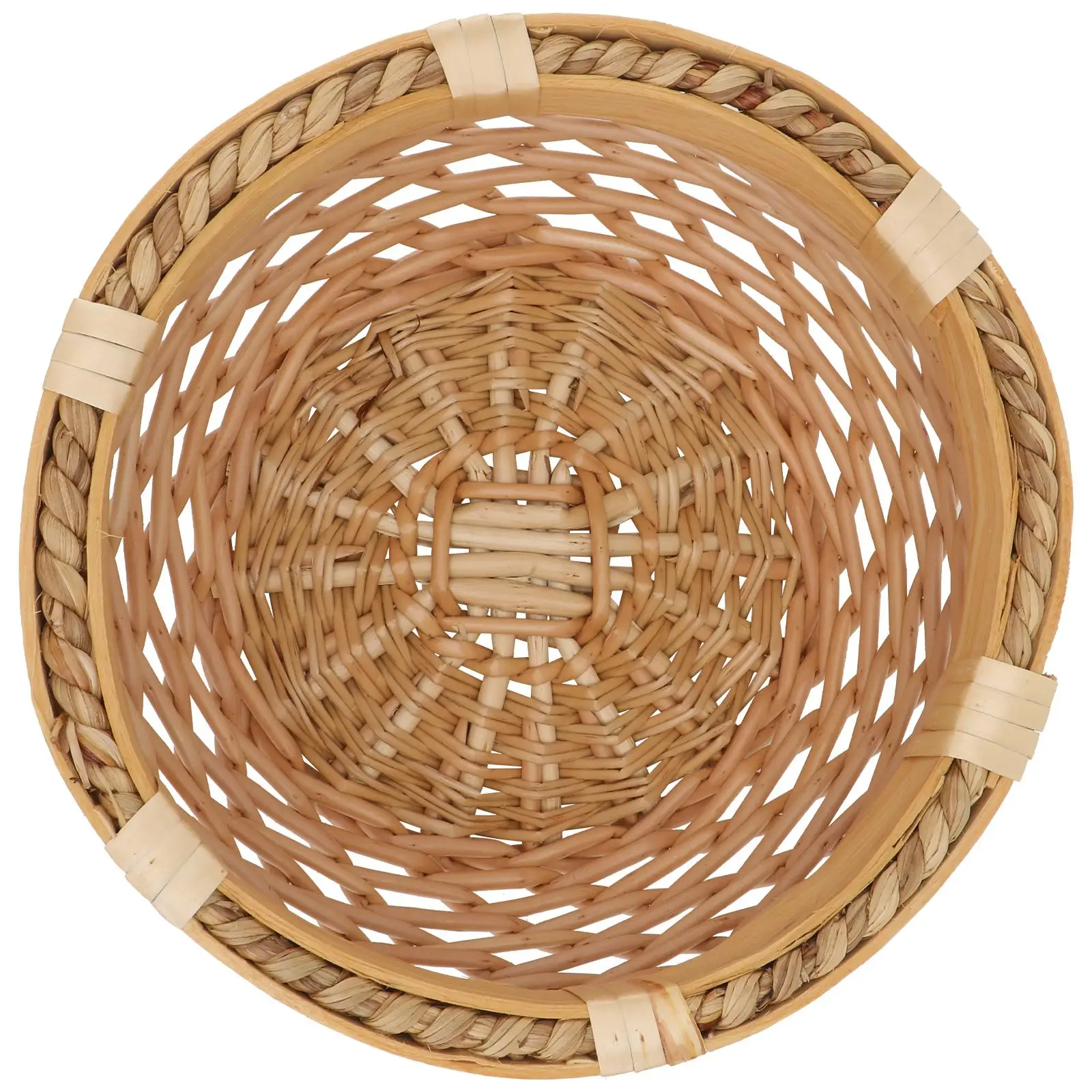 Rattan Fruit Basket Woven Natural Storage Baskets Home Decor Simple Round Holder Food Kitchen Pantry Wicker Container
Rattan Fruit Basket Woven Natural Storage Baskets Home Decor Simple Round Holder Food Kitchen Pantry Wicker Container