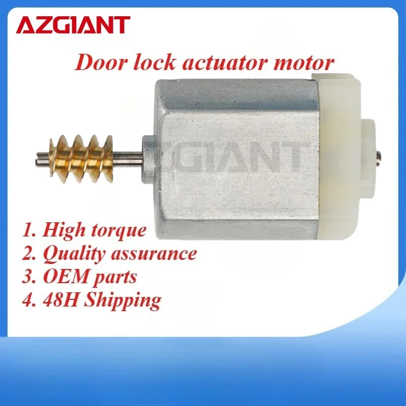 AZGIANT Car door lock motor for Chevrolet Camaro/ SS/ Volt /Sonic/Caprice Latch Module Motor Mechanism 12500rpm High Power
AZGIANT Car door lock motor for Chevrolet Camaro/ SS/ Volt /Sonic/Caprice Latch Module Motor Mechanism 12500rpm High Power