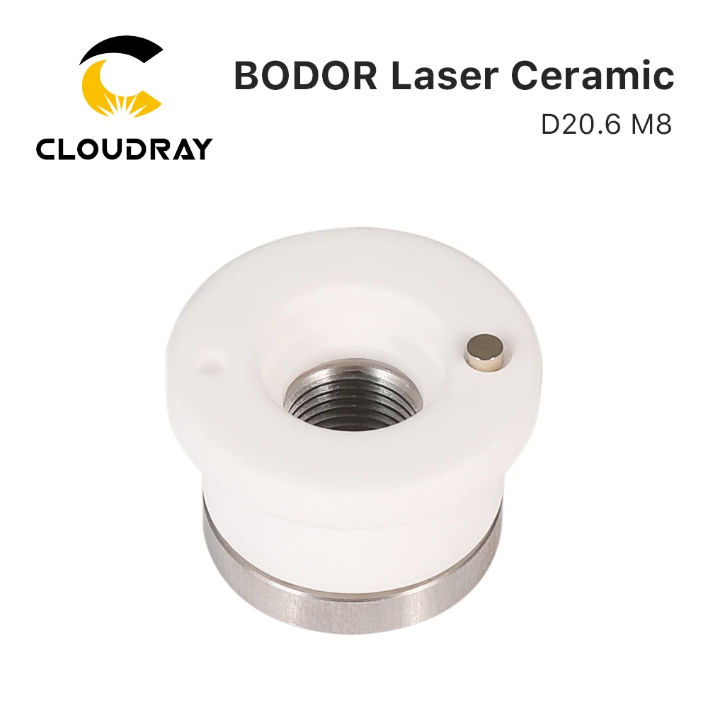 Cloudray OEM Bodor Laser Ceramic Bodor D20.6 3D Laser Head Nozzle Holder Sensor Part for 1064nm FIber Cutting Head
Cloudray OEM Bodor Laser Ceramic Bodor D20.6 3D Laser Head Nozzle Holder Sensor Part for 1064nm FIber Cutting Head