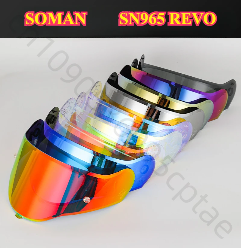 SOMAN SM965 REVO Мотоциклетный шлем Линзы для верховой езды Анти-УФ Многоцветный дополнительный солнцезащитный козырек
SOMAN SM965 REVO Мотоциклетный шлем Линзы для верховой езды Анти-УФ Многоцветный дополнительный солнцезащитный козырек