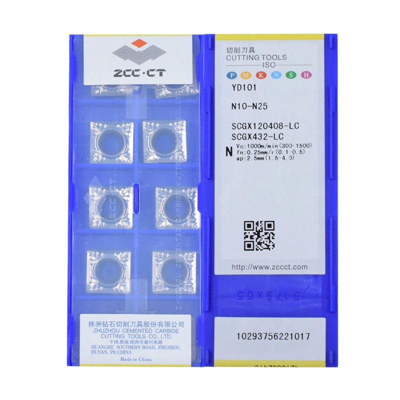 Original ZCCCT carbide insert SCGX09T304-LC SCGX09T308-LC SCGX120408-LC YD101 for Cutting Tools
Original ZCCCT carbide insert SCGX09T304-LC SCGX09T308-LC SCGX120408-LC YD101 for Cutting Tools