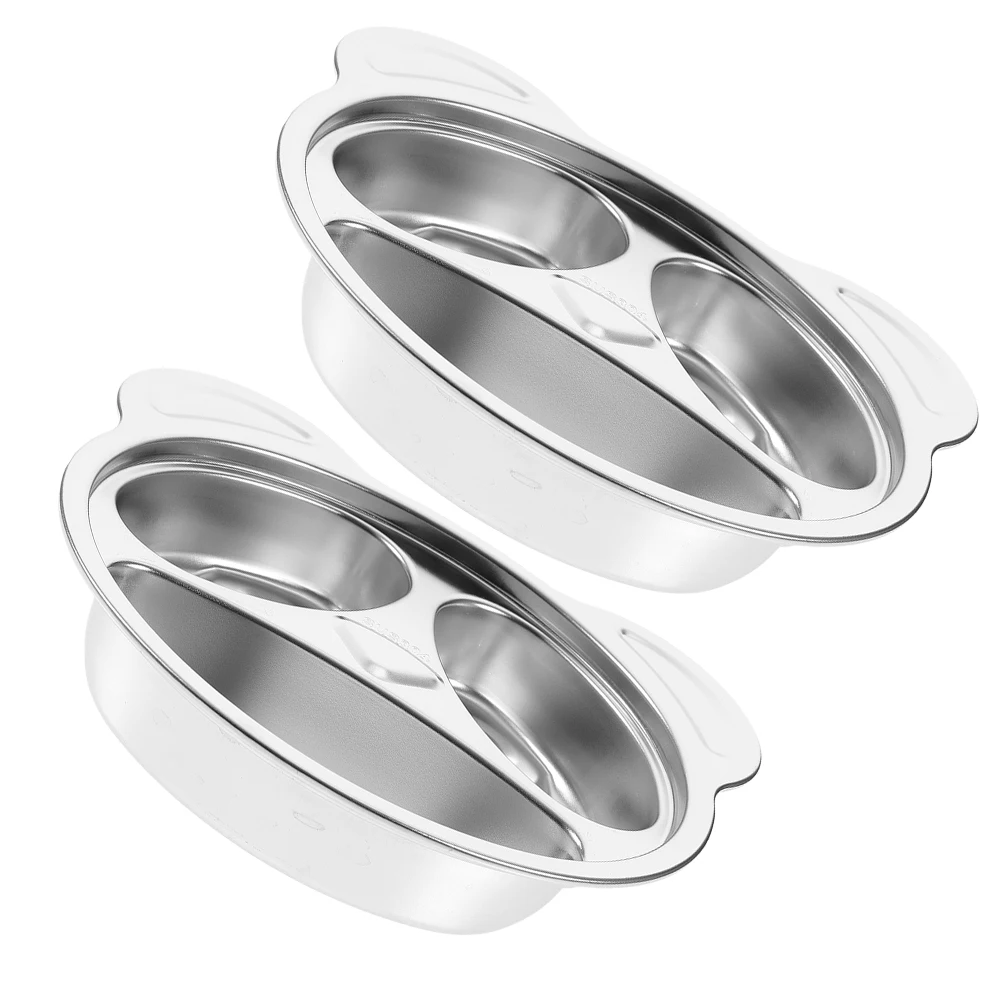 2 Pcs Children Cartoon Plates Stainless Steel Divided Kids Lunch Trays Toddler Snack Bowls Food Separator For Home Kindergarten
2 Pcs Children Cartoon Plates Stainless Steel Divided Kids Lunch Trays Toddler Snack Bowls Food Separator For Home Kindergarten