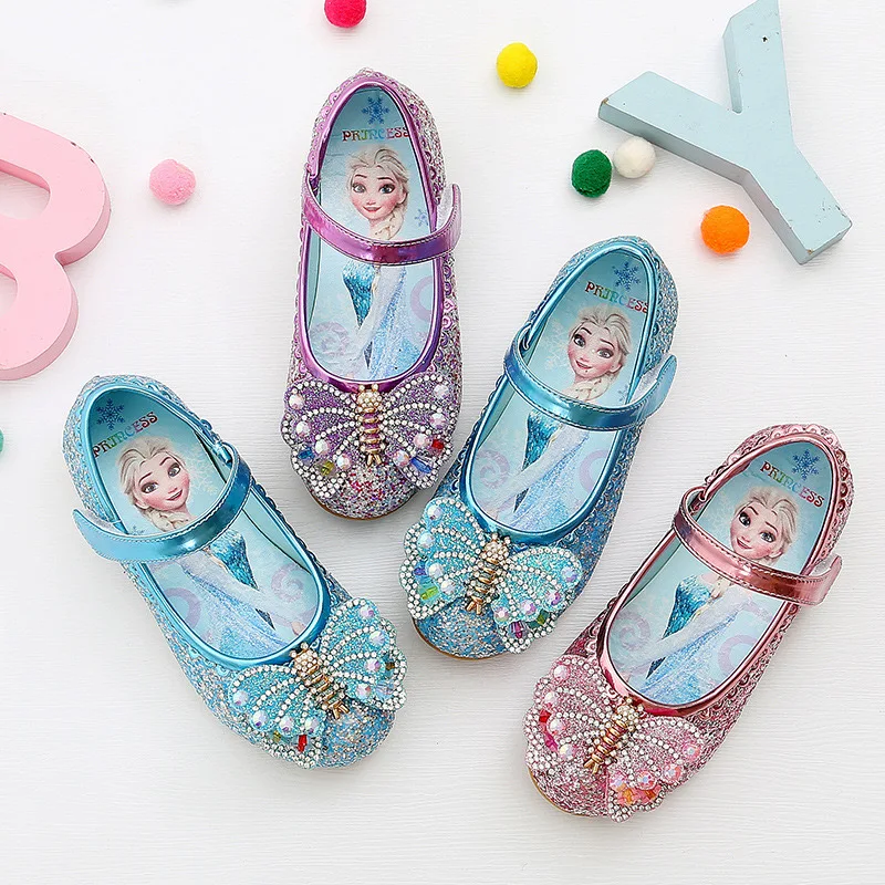 Disney frozen elsa and anna Snow Queen Single shoes girls spring autumn princess Sparkling cartoon Casual Europe size 25-35
Disney frozen elsa and anna Snow Queen Single shoes girls spring autumn princess Sparkling cartoon Casual Europe size 25-35