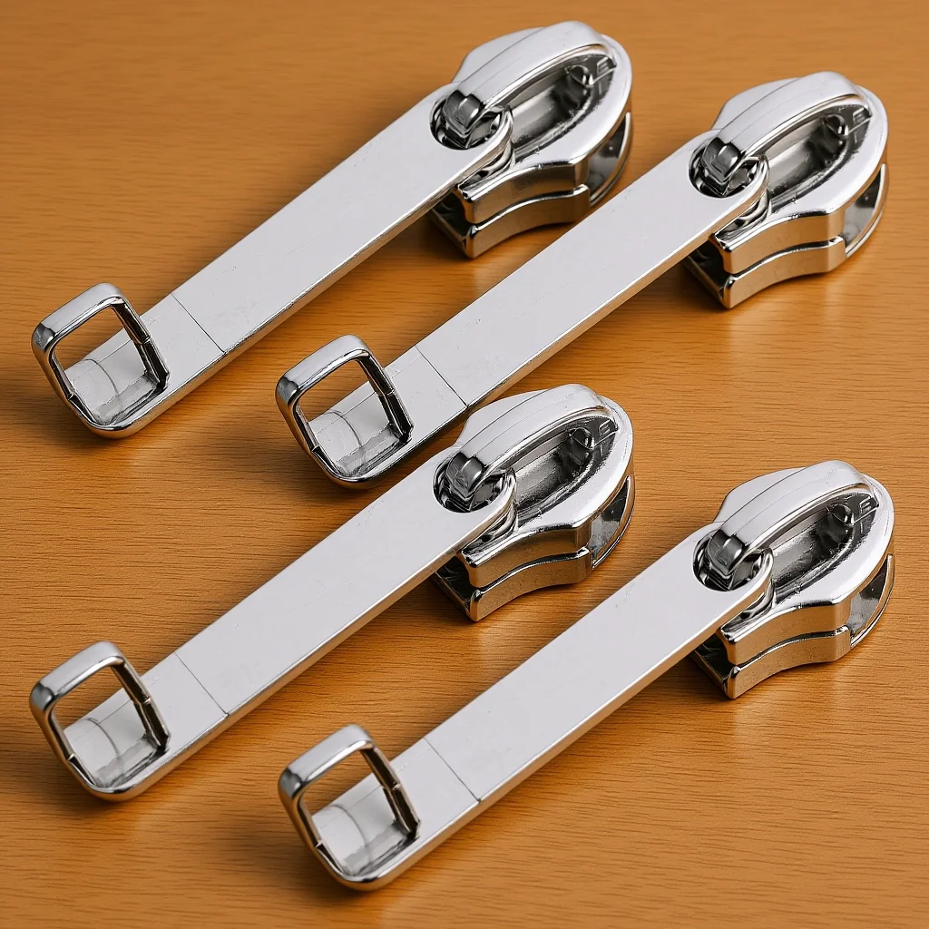 Durable 4 Pcs Zipper Repair Solution for Suitcase Luggage Backpack Metal Slider Replacement Zipper Pull Head Fix Kit
Durable 4 Pcs Zipper Repair Solution for Suitcase Luggage Backpack Metal Slider Replacement Zipper Pull Head Fix Kit