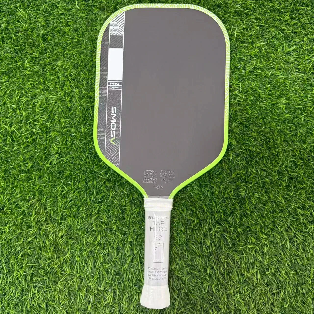 PRO V 16MM USAPA Approved Pickleball Paddles T700 Carbon Fiber Increased Power Feel Fully Encased Sweet Spot
PRO V 16MM USAPA Approved Pickleball Paddles T700 Carbon Fiber Increased Power Feel Fully Encased Sweet Spot