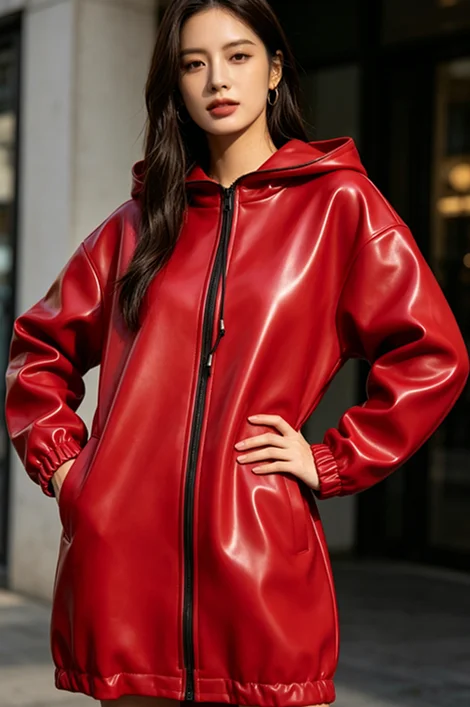 Gummi Latex Rubber Sports Hooded top Ganzanzug Red Halloween S-XXL
Gummi Latex Rubber Sports Hooded top Ganzanzug Red Halloween S-XXL