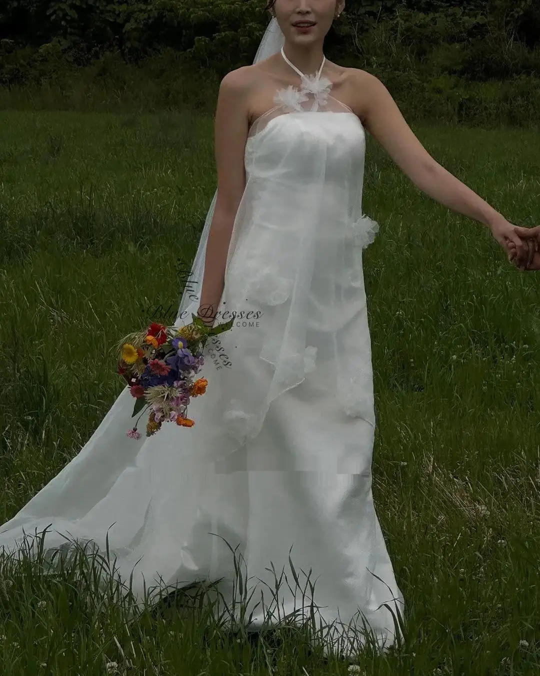 customized A Line Fairy Wedding Dresses Photoshoot Halter 3D Flowers Korea Bridal Gowns Garden Customised Formal Dress
customized A Line Fairy Wedding Dresses Photoshoot Halter 3D Flowers Korea Bridal Gowns Garden Customised Formal Dress
