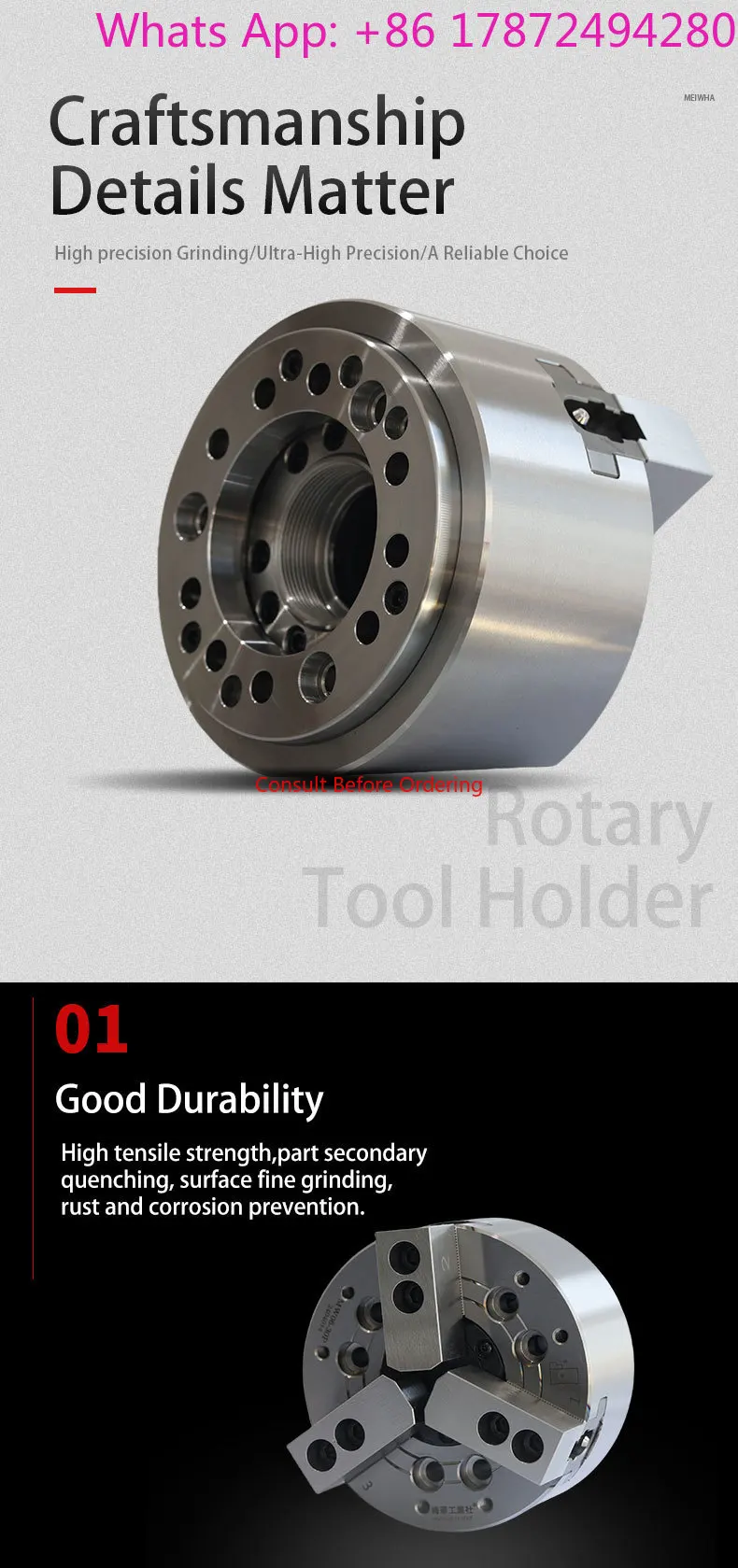 High Precision 3-Jaw Machining Center Hydraulic Chuck Vise With Core Bearing Component Product Type Vise
High Precision 3-Jaw Machining Center Hydraulic Chuck Vise With Core Bearing Component Product Type Vise