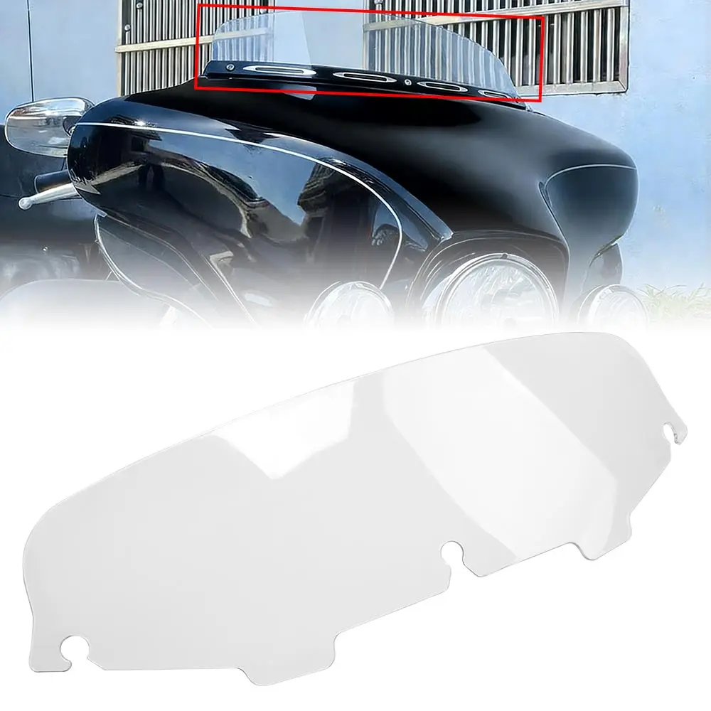 5" Clear Windshield Compatible For Harley Touring Street Glide Electra Glide Ultra Classic Tri Glide Ultra Classic CVO 1996-2013
5" Clear Windshield Compatible For Harley Touring Street Glide Electra Glide Ultra Classic Tri Glide Ultra Classic CVO 1996-2013
