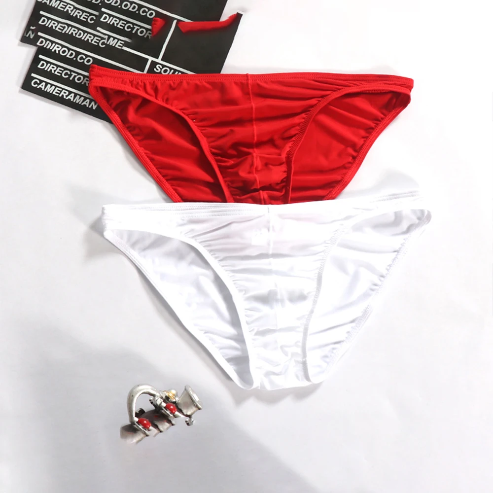 Hot Men Sexy Ice Silk Convex Pouch Underpants Underwear Low-Rise Briefs Breathable Male Trunks Underpants Ropa Interior Hombre
Hot Men Sexy Ice Silk Convex Pouch Underpants Underwear Low-Rise Briefs Breathable Male Trunks Underpants Ropa Interior Hombre
