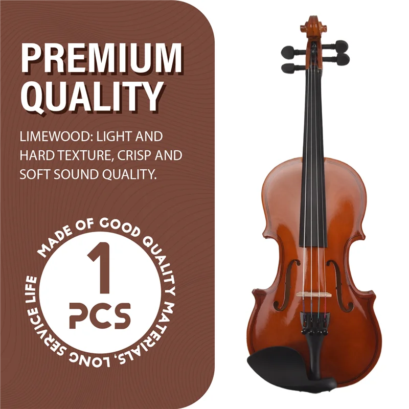 SYDS Violin 1/8 Violin,Music Instruments For Adults Child Violin, With Hard Case, Bow,Great For Beginner Easy To Use
SYDS Violin 1/8 Violin,Music Instruments For Adults Child Violin, With Hard Case, Bow,Great For Beginner Easy To Use