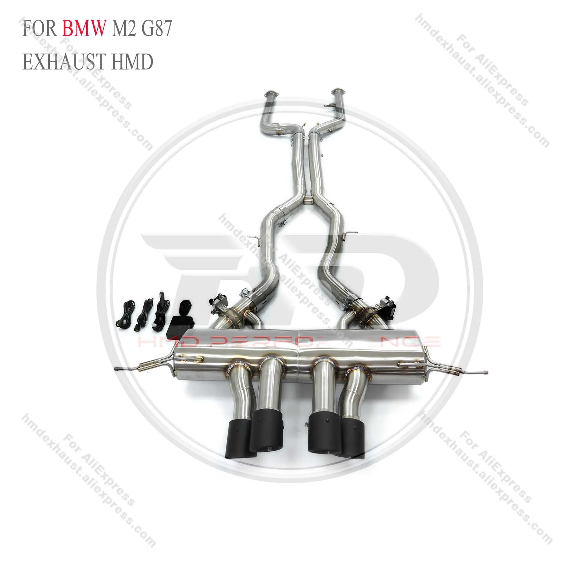 HMD Exhaust System Catback Stainless Steel Performance for BMW M2C G87 3.0T Muffler With Valve
HMD Exhaust System Catback Stainless Steel Performance for BMW M2C G87 3.0T Muffler With Valve