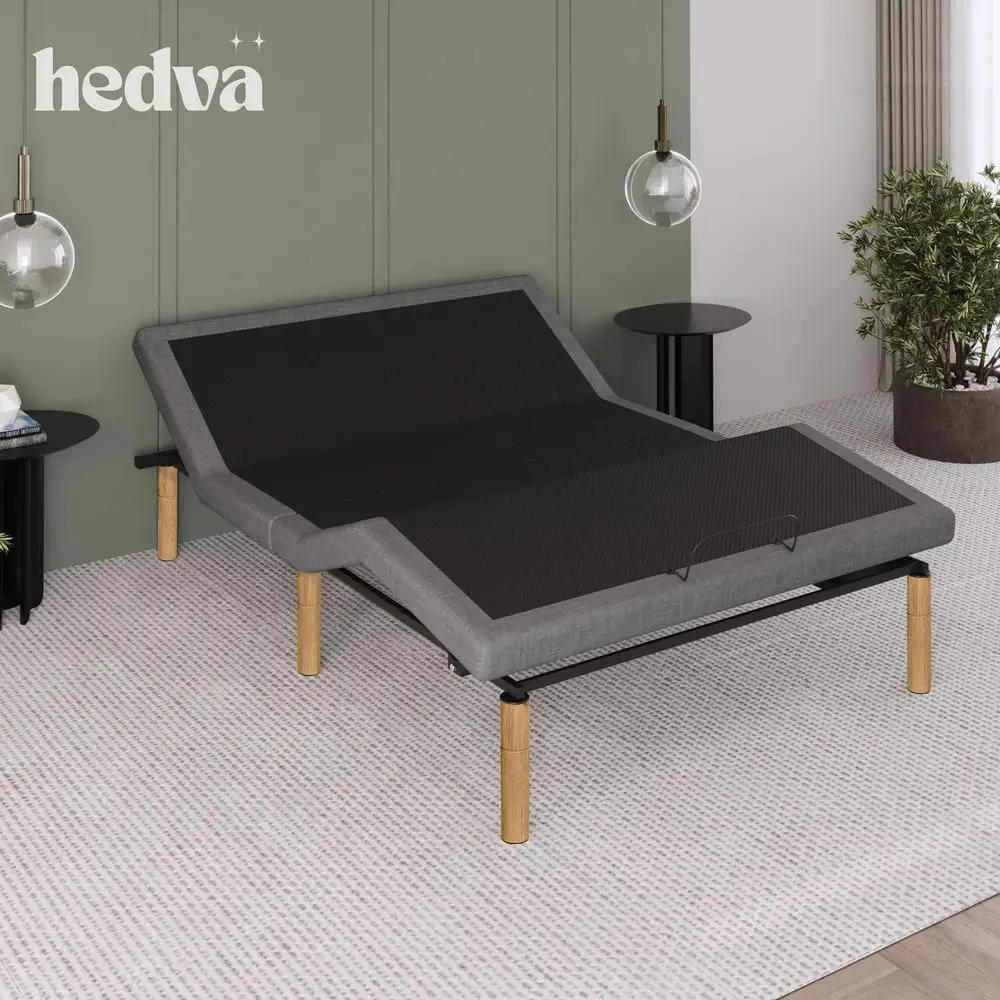 Adjustable Bed Frame with Massage Motors, 4 USB Ports, LED Light, 5Minute Assembly, Multiple Preset Positions for Ultimate Comf
Adjustable Bed Frame with Massage Motors, 4 USB Ports, LED Light, 5Minute Assembly, Multiple Preset Positions for Ultimate Comf