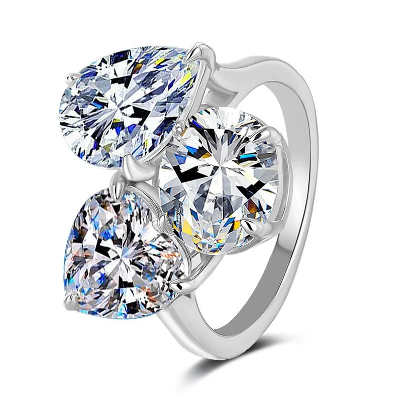 ZFSILVER Fashion Classic Trendy High Quality s925 Silver Moissanite 3 Life Stone Ring For Charms Women Jewelry Party Gift MSJ156
ZFSILVER Fashion Classic Trendy High Quality s925 Silver Moissanite 3 Life Stone Ring For Charms Women Jewelry Party Gift MSJ156