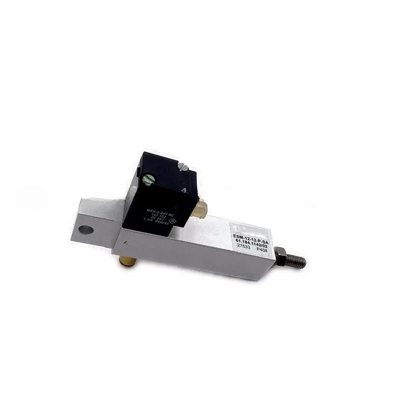 61.184.1142 ESM-12-12-P-SA Cylinder Unit Valve Unit D12 H12 For Heidelberg SM102 SM52 PM52 Guide Pneumatic System Feed Table
61.184.1142 ESM-12-12-P-SA Cylinder Unit Valve Unit D12 H12 For Heidelberg SM102 SM52 PM52 Guide Pneumatic System Feed Table