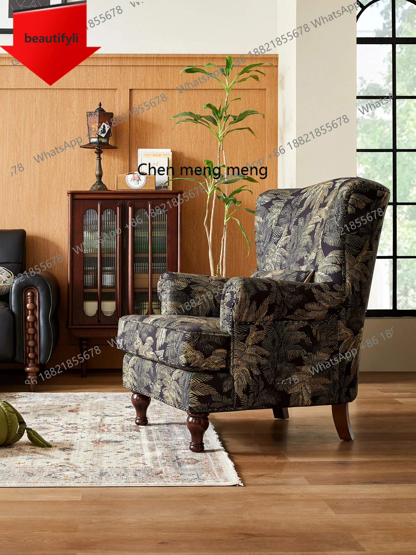 A57 американское тканевое кресло с тигром в стиле ретро, французское кресло для отдыха в гостиной, спальне, одиночный диван
A57 американское тканевое кресло с тигром в стиле ретро, французское кресло для отдыха в гостиной, спальне, одиночный диван