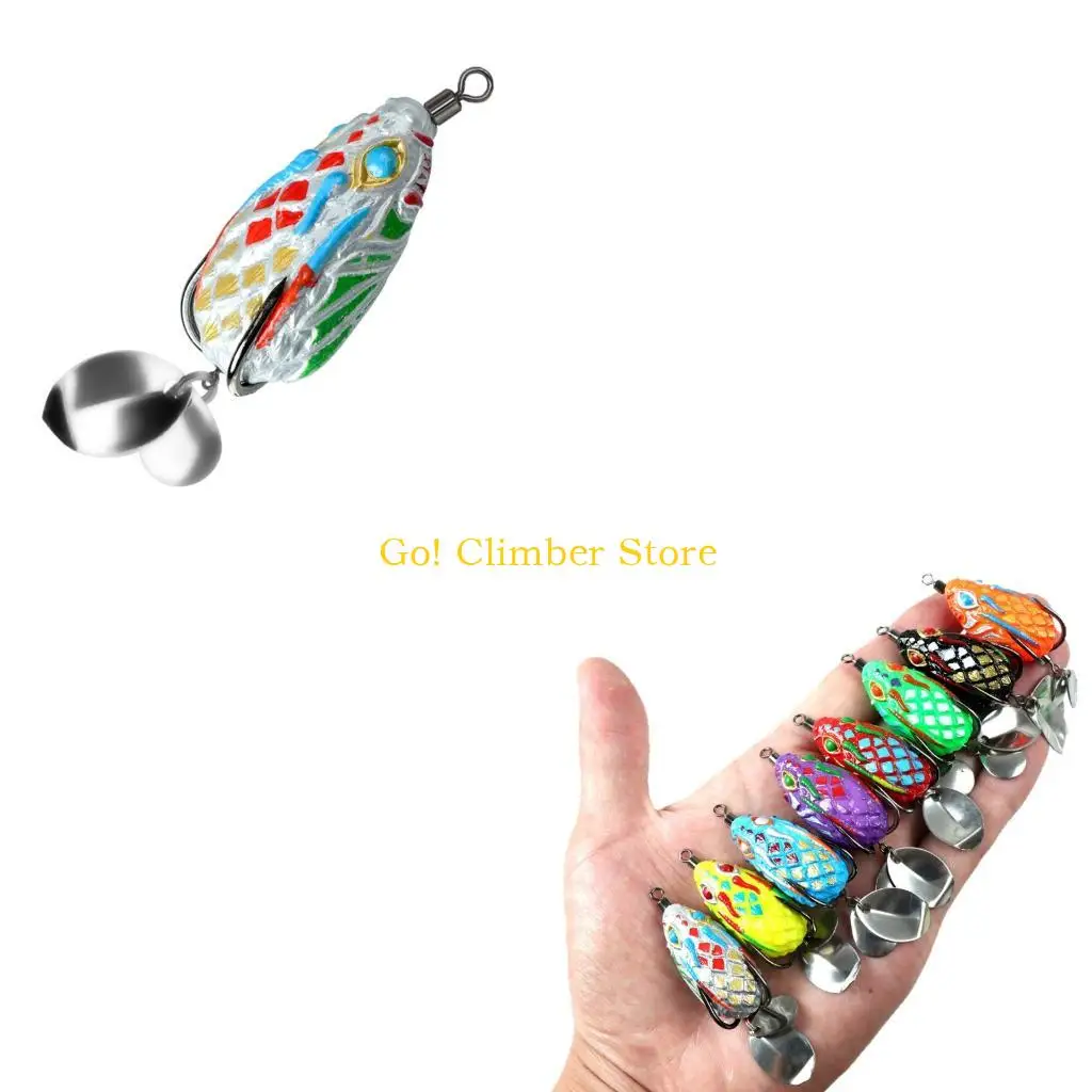 Q84C PVC Frogs Lures for Blackfish Fishing Lures with Double Hook and Blade 4cm 5.8g Ray Frogs Crankbait Lures Soft Baits
Q84C PVC Frogs Lures for Blackfish Fishing Lures with Double Hook and Blade 4cm 5.8g Ray Frogs Crankbait Lures Soft Baits