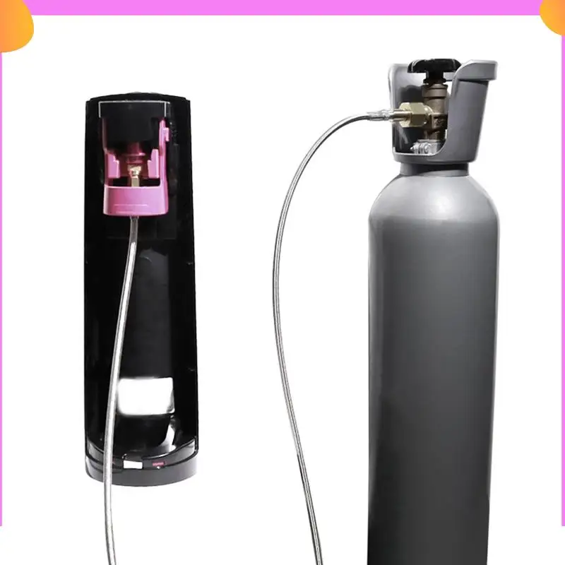A23P CGA320 Co2 Adapter Quick Connector Hose Compatible With For DUO/TERRA/ART Soda Machine Co2 Adapter Durable Easy Install
A23P CGA320 Co2 Adapter Quick Connector Hose Compatible With For DUO/TERRA/ART Soda Machine Co2 Adapter Durable Easy Install