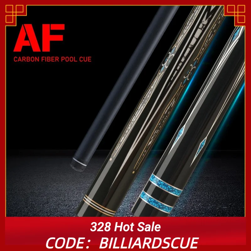 FURY Billiard AF Series Carbon Fiber Pool Cue Stick 12.5mm Professional Carbon Technology Low Deflection3/8*10 Joint 147cm Kit
FURY Billiard AF Series Carbon Fiber Pool Cue Stick 12.5mm Professional Carbon Technology Low Deflection3/8*10 Joint 147cm Kit