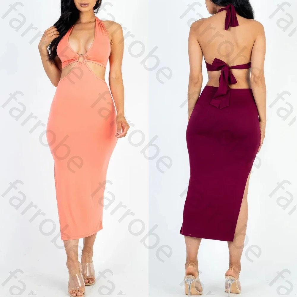 Customized Cut-out Halter Neck Back Tie Midi Dress A-Line Evening Dresses Formal Exquisite High Quality Prom Party Gown for Wome
Customized Cut-out Halter Neck Back Tie Midi Dress A-Line Evening Dresses Formal Exquisite High Quality Prom Party Gown for Wome