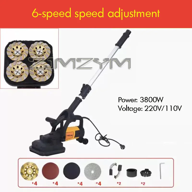 New Building Implement Build Four Head Cement Wall Grinder Plastering Tool Concrete Floor Polishing,Concrete Grinding Machine
New Building Implement Build Four Head Cement Wall Grinder Plastering Tool Concrete Floor Polishing,Concrete Grinding Machine