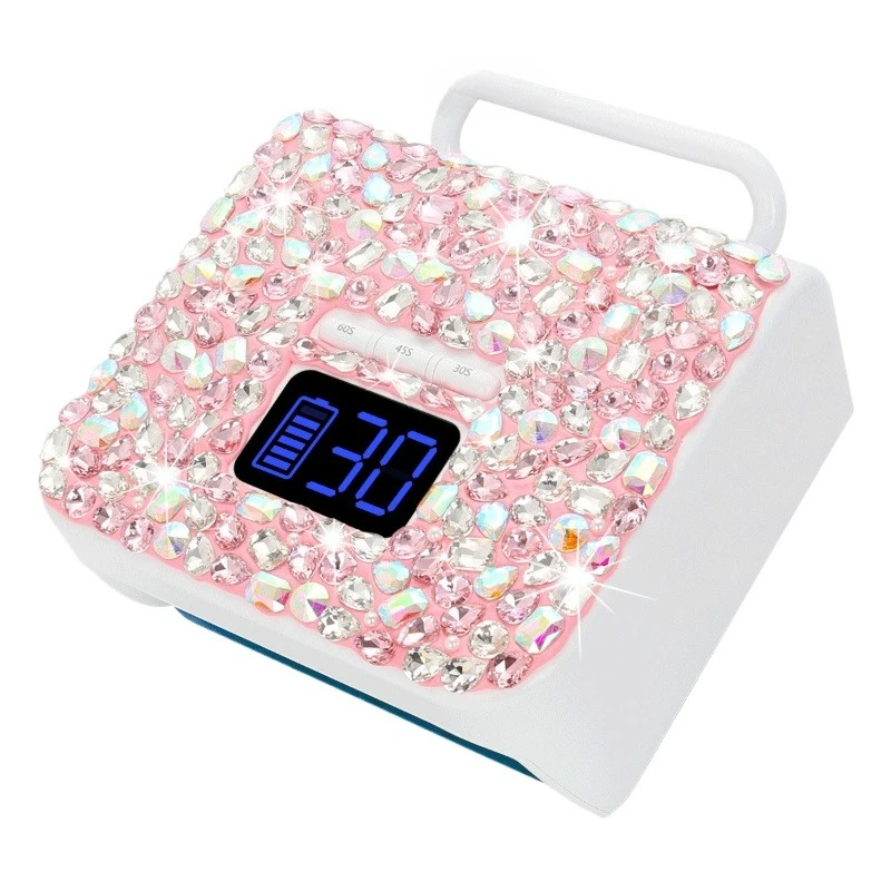 Wireless power storage manicure phototherapy machine 220W high power rechargeable manicure dryer
Wireless power storage manicure phototherapy machine 220W high power rechargeable manicure dryer