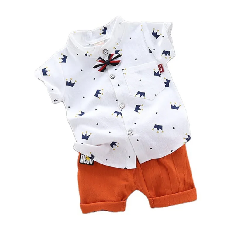New Summer Baby Clothes Suit Kids Clothing Children Boys Casual Shirt Shorts 2Pcs/Sets Toddler Sports Costume Infant Tracksuits
New Summer Baby Clothes Suit Kids Clothing Children Boys Casual Shirt Shorts 2Pcs/Sets Toddler Sports Costume Infant Tracksuits